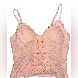 Knitted Pink Tank Top